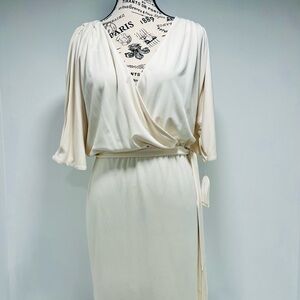 Jessica Simpson Ivory Midi Dress